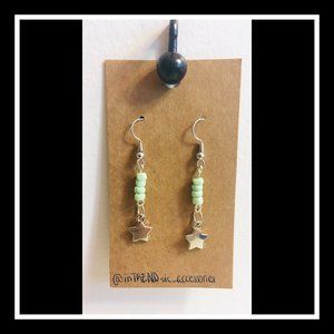 Graced Star ⭐ Handmade Drop Down Earrings